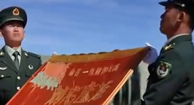“劉老庄連”戰士們的宣言鏗鏘有力
