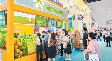 中國近七成進口瓜果來自東盟