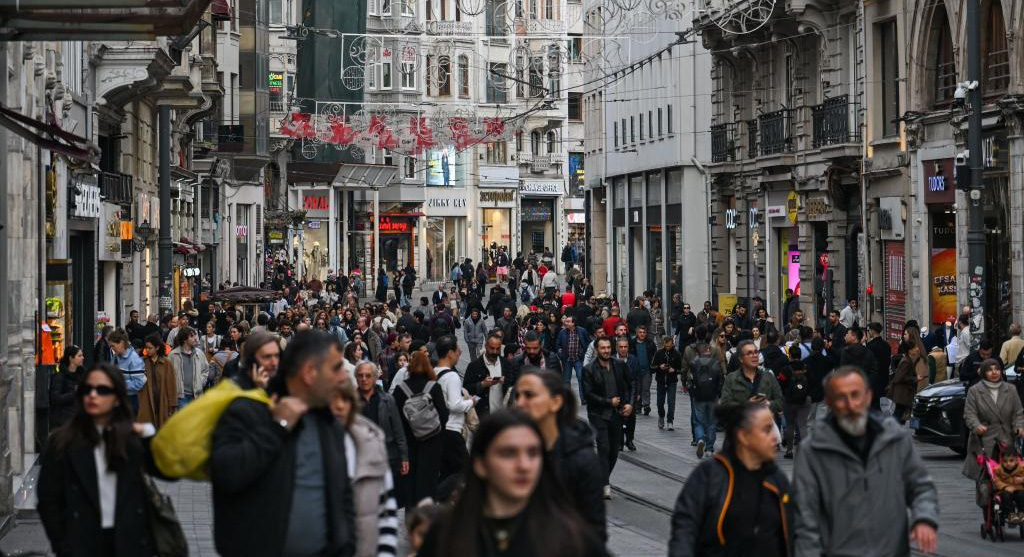 繁華的伊斯坦布爾獨立大街