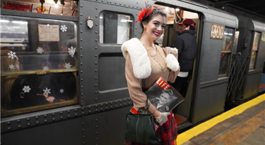 纽约:乘坐“怀旧地铁”