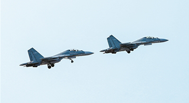 空軍航空兵某旅開展飛行訓練