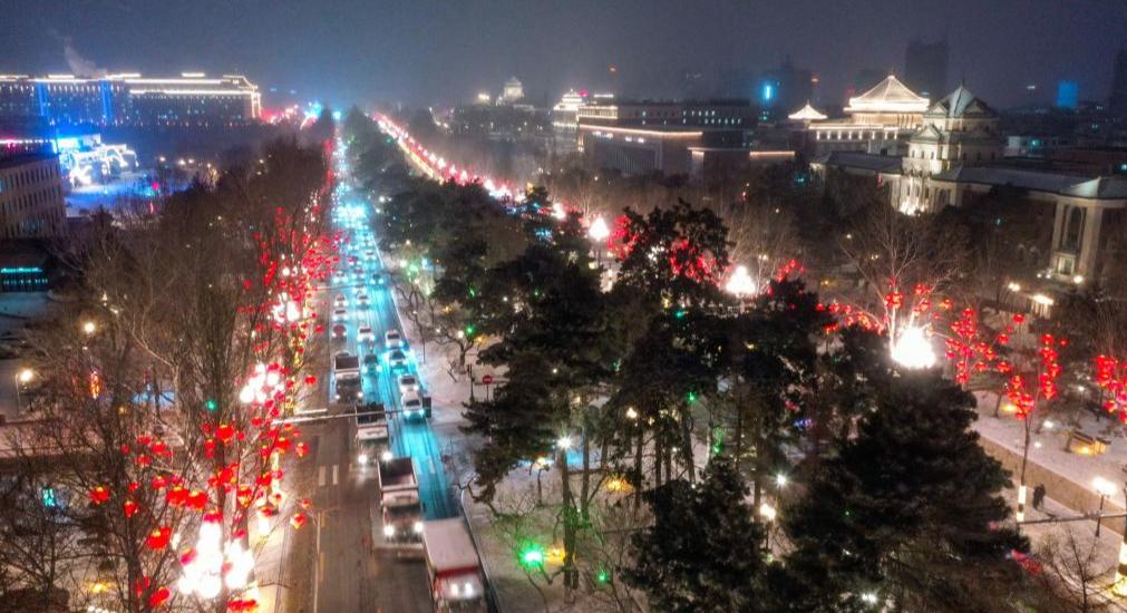 長春:積極應對降雪降溫