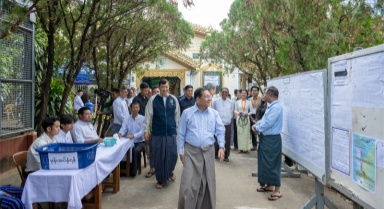 緬甸開始舉行大選第二階段投票