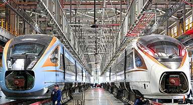 动车“体检”迎春运