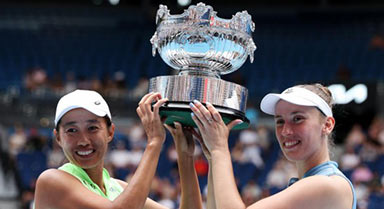 张帅夺得澳网女双桂冠