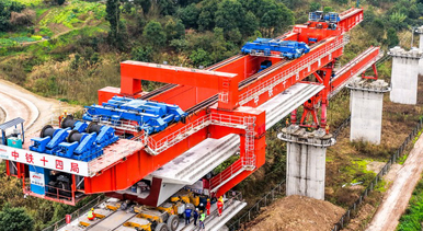 西渝高铁重庆段节后复工复产