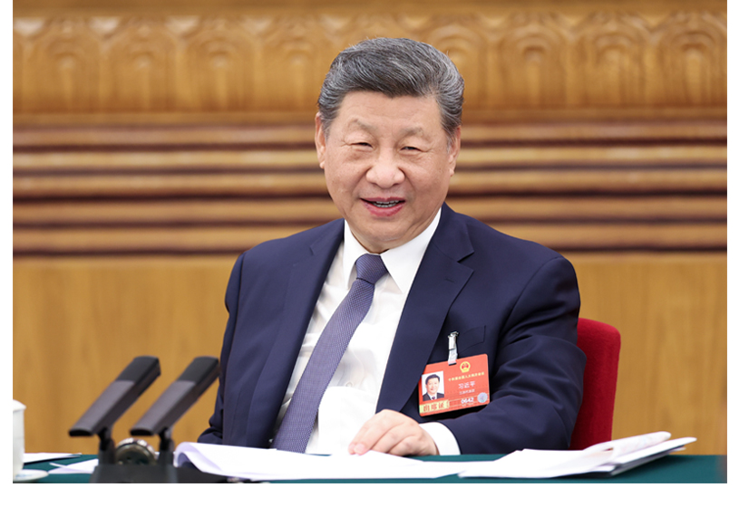 習近平參加江蘇代表團審議