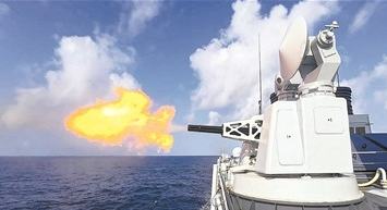 海軍某支隊開展海上訓練