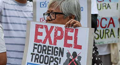 美菲“肩并肩”军演引发民怨