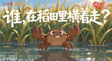 谁,在稻田里横着走?
